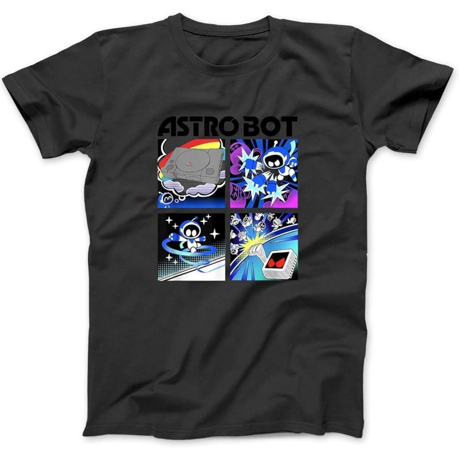 Футболка, Свитшот, Худи Astro Bot Rescue Mission Space Warrior для Мужчин Женщин Детей, Сделано в Канаде, Черный S