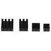 20pcs Black Aluminum Heat Sink CPU Cooler with Adhesive for Raspberry Pi 234 3b 4B