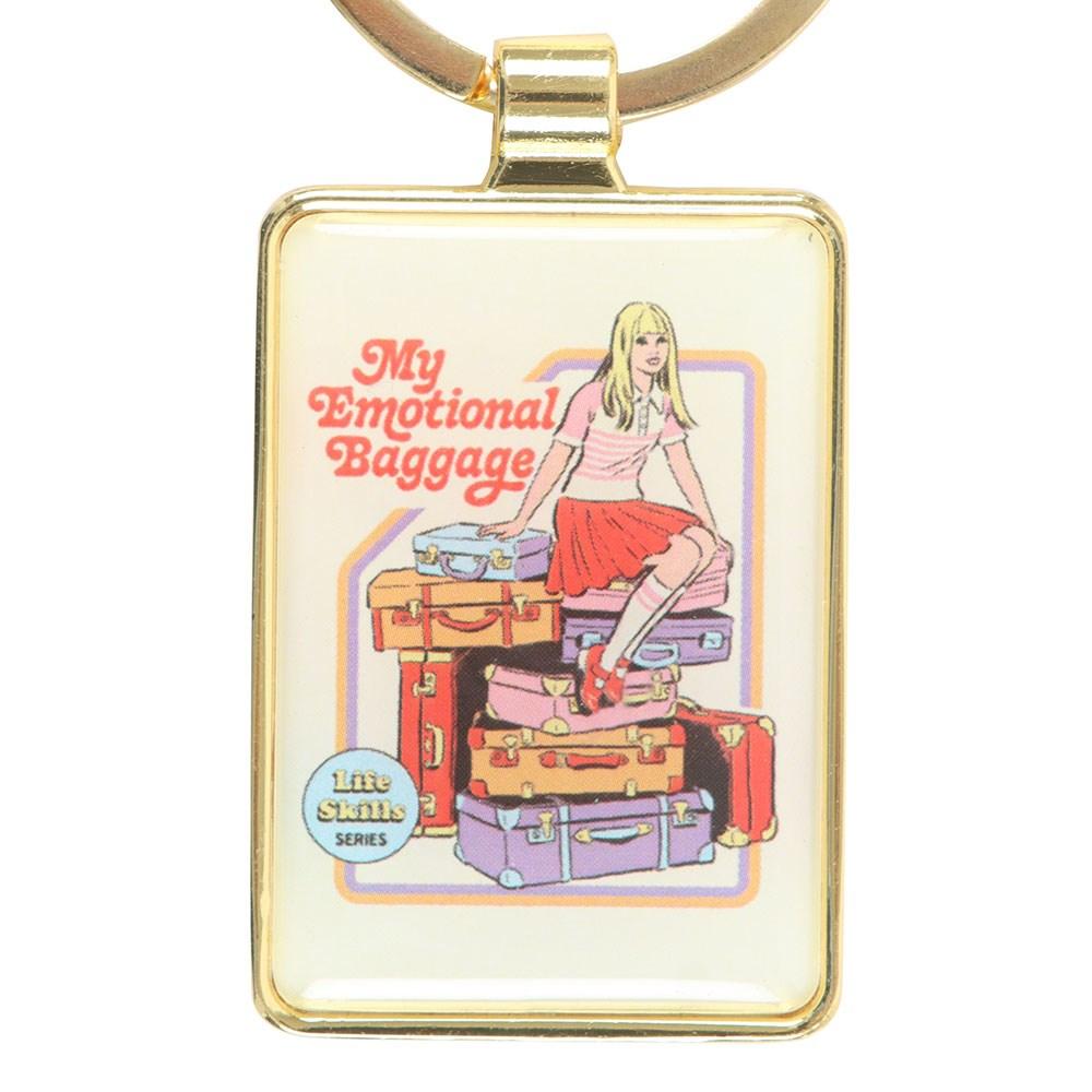 Steven Rhodes My Emotional Baggage Keyring