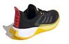 LEGO x Adidas Sport J Antiscivolo Ammortizzazione Resistente all'Abrasione Traspirante Basse Scarpe da Corsa per Bambini Nero Giallo FX2863