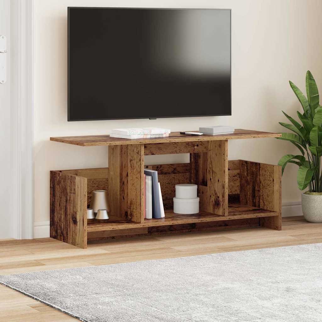 Vintage Wood TV Stand 102 x 35 x 45 cm Engineered Wood