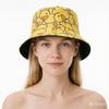 Yellow Duck Printed Fisherman's Hat Four Seasons Outdoor Sunshade Basin Hat Fashion Cartoon Sunshade Sun Hat