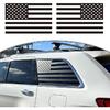 Zhizhong Side Window Decals For Car SUV Trucks, Universal Leopard Cheetah Vinyl Sticker Free Tallation Tools (A Pair)