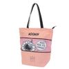 Marimo Craft Stretchable Tote Shoulder Bag with Character Mix0002 Moomin Bag, Zipper, Women's, Travel, Shopping, Commuting, School, Adult, Student,
