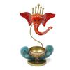 Lord Ganesha Idol Tea Light Holder l Tea Light Holder for Home Decoration, Pooja Room | Corporate Gift Items l Tabletop Gifts for Office Desk