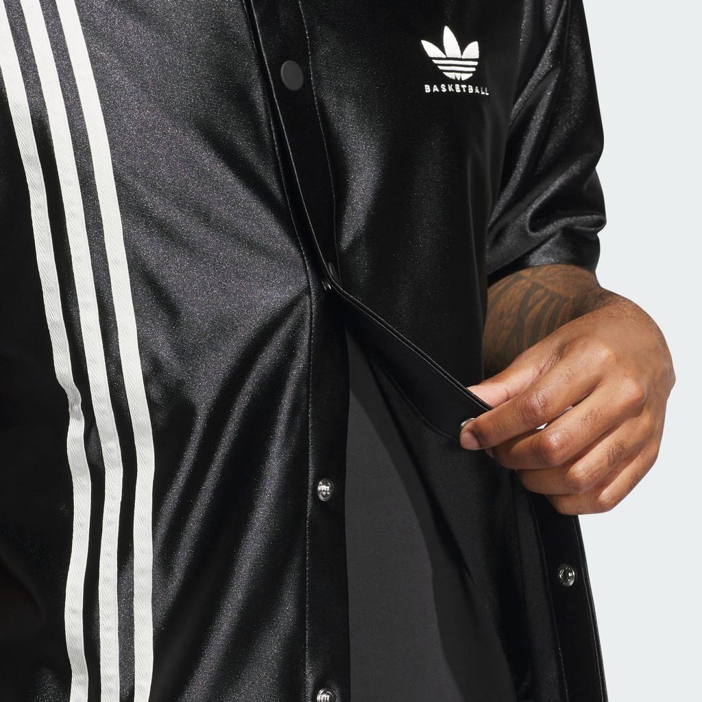 Adidas Originální logo Volné tričko s krátkým rukávem Unisex trička Černé JM9951