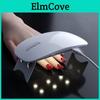 6w Mini Nail Nail Lamp Dryer Machine Uv Led Lamp Portable Usb Cable Drying Lamp For Gel Varnish