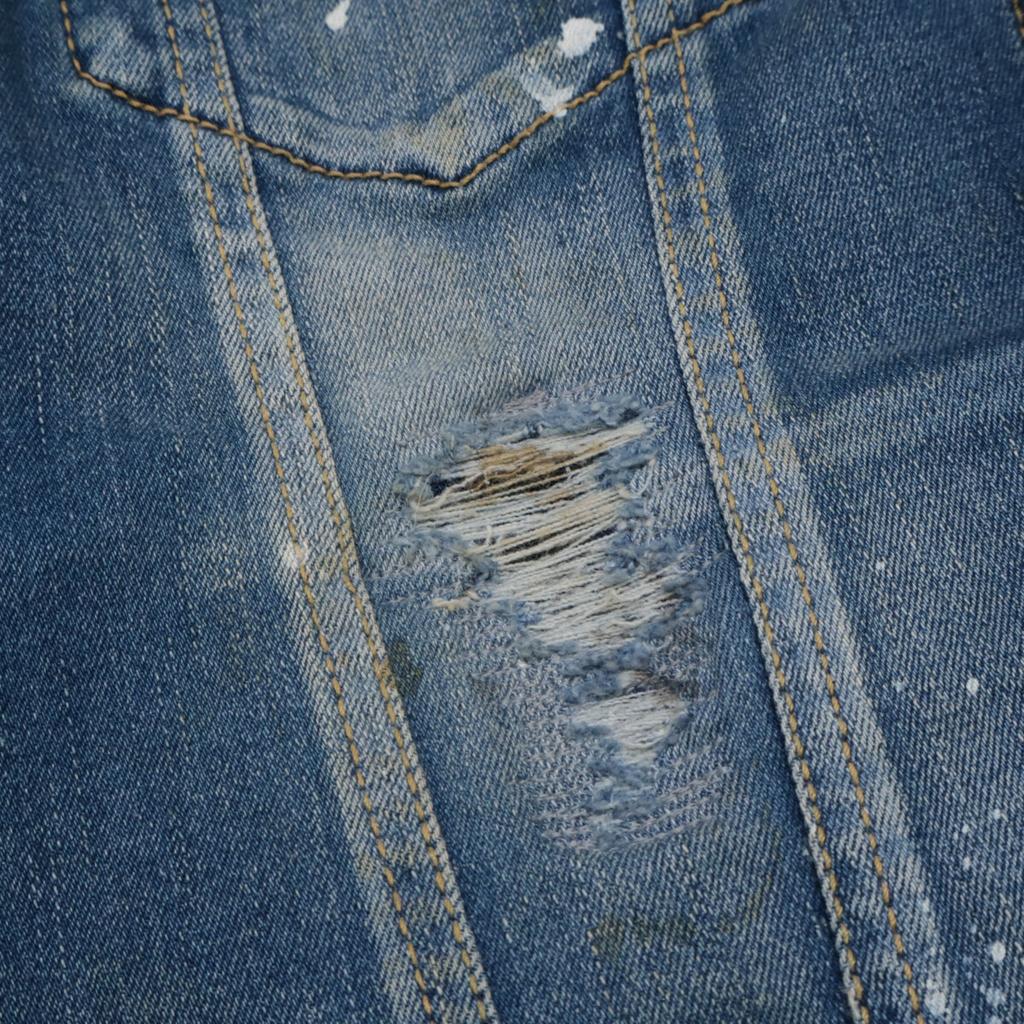 SURT x BIG JOHN x RHC MXSR27M Vintage Paint Jacket M blueUsed