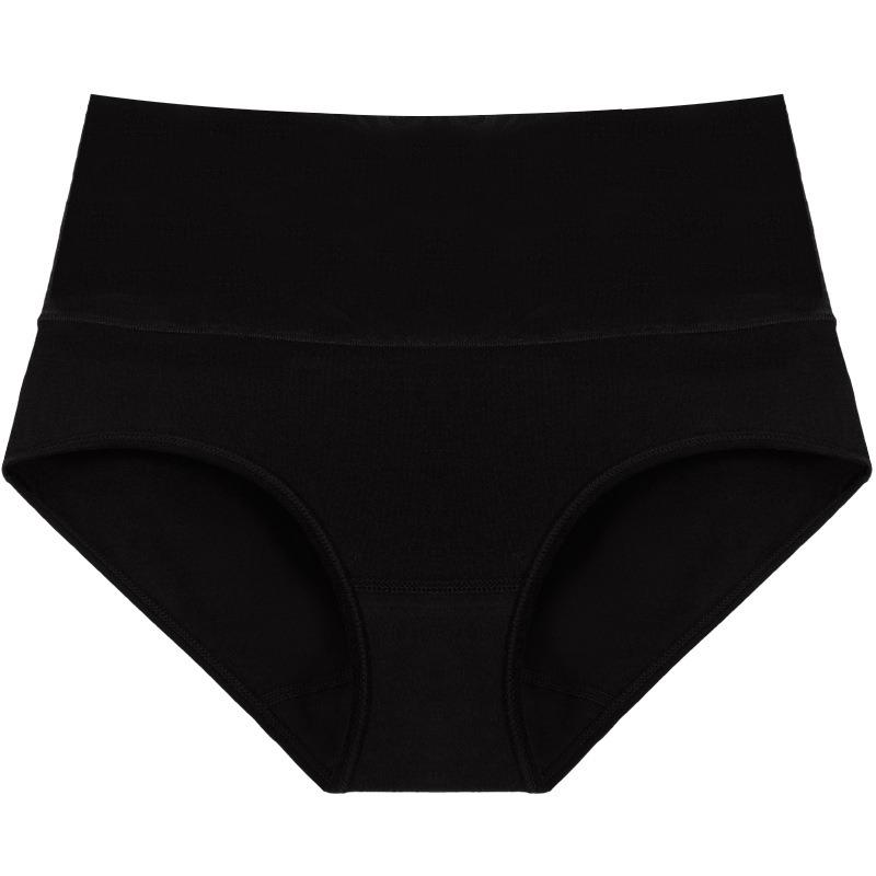 Pure Cotton Women High Waist Panties Tummy Control Butt Lift Pl Us Size Briefs
