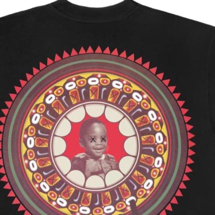 Travis Scott X KAWS Utopia II T-Shirt 'Black' Men's TSUT-SS02