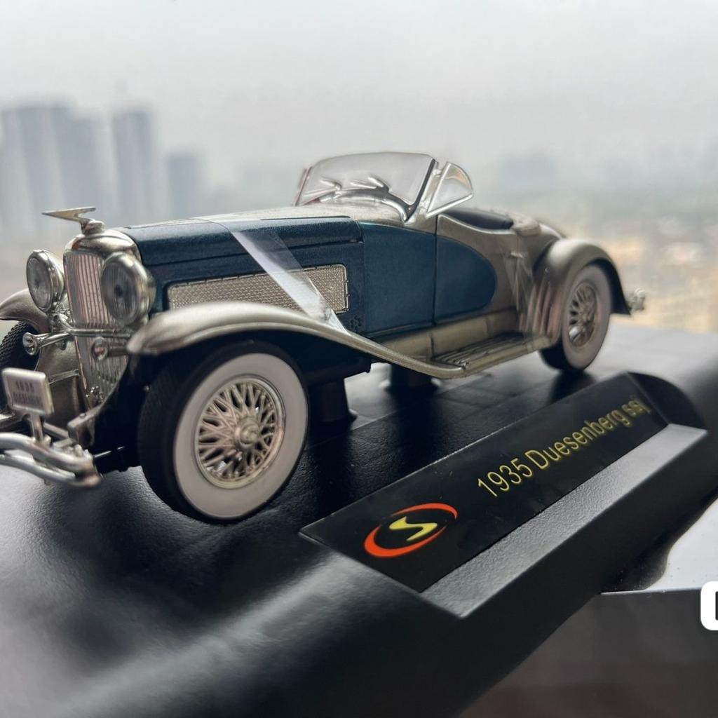 1:32 Duesenberg SSJ 1935 Alloy Car Diecasts & Toy Vehicles Car Model Miniature Scale Model Car For Children