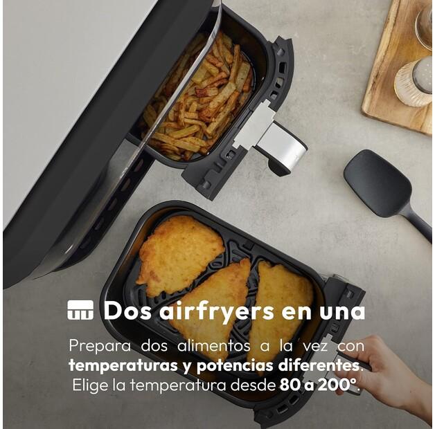 Фритюрница Masterpro Rocket Duo 900 черная (BGMP-9178-BK)