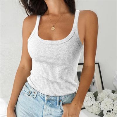 Women's Solid Colour Tank Top Summer Tank Top Sleeveless Top Plus Size