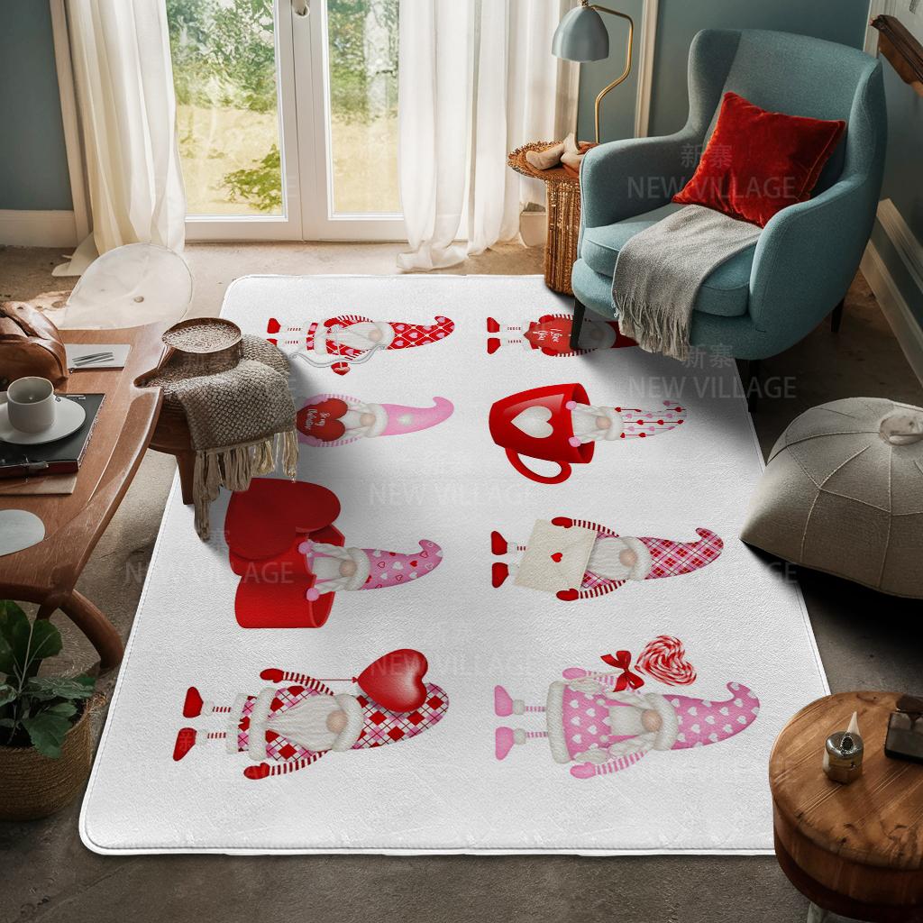 House Entrance Carpet Home Door Mat Living Room Bath Foot Bathroom Non-slip Water Absorption Rugs Bath Merry Christmas Winter