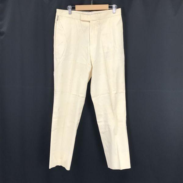 

Made in Japan Sanyo Shokai Burberry Slacks Tapered Pants Men 79 M Inseam 70cm Beige Pants Trousers