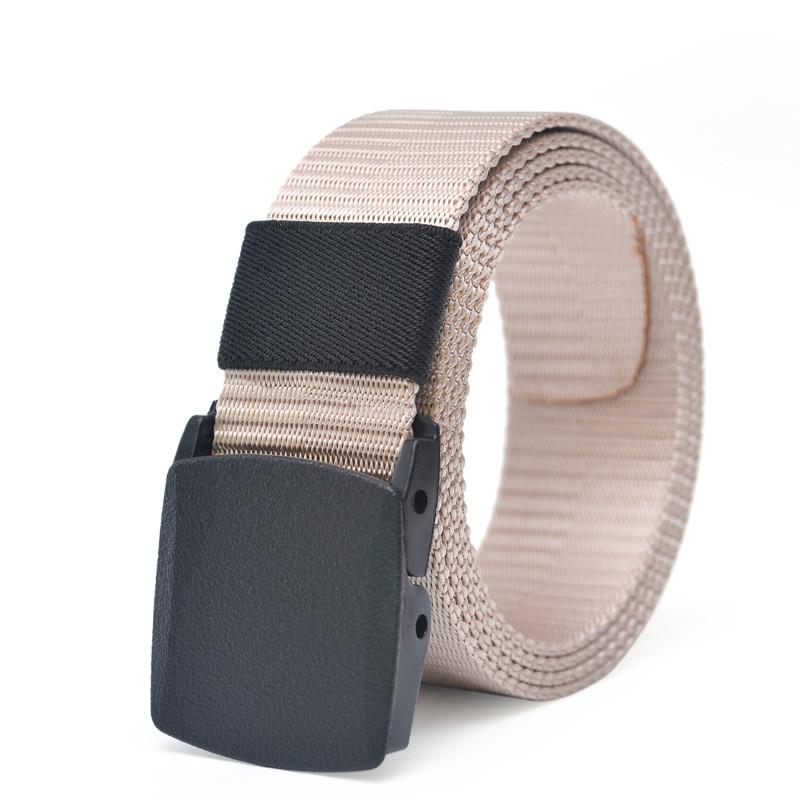 

Мужской тактический нейлоновый пояс для занятий спортом на открытом воздухе, парусиновый ремень, ослепительный бежевый