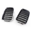 1 Pair Front Hood Bumper Kidney Grilles Grill Chrome for BMW 3-Series E36 Sedan Coupe Touring 1990-1996 51138122237 51138122238