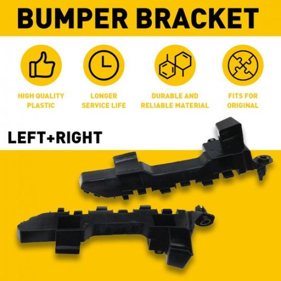 2Pc Bumper Headlight Support Bracket Retainer Support Fit For Honda Accord 18-19