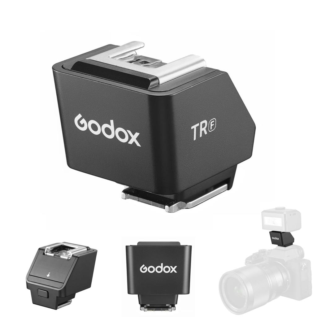 GODOX TTL Hot Shoe Riser for Fujifilm Camera 30mm Hot Shoe Compatible with GODOX Camera Flashes TR-F Flashes, Height-Rising Adapter,