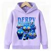 Hoodie Hunter Rumi KPop Dämon Albern Cartoon Mode Lässiges Oberteil Bedruckter Hoodie für Jungen und Mädchen