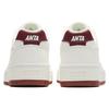 Anta First Year Slip Resistant Low Top Skateboard Shoes Women's White Red 922628068F-7