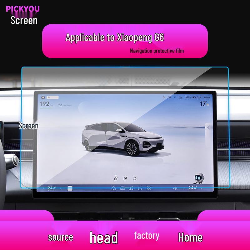 Xpeng G7, G6, G9 Ochronna Folia Hartowana na Ekrany Konsoli i Zegarów