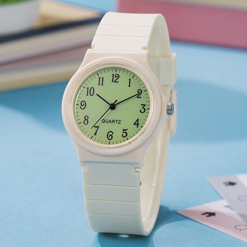 Luxus Studenten Prüfungsuhr Silikonarmband Quarz Uhr Niedliches Cartoon-Muster Junge Mädchen Geschenk Armbanduhren Relojes Para Mujer