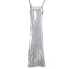 Cross-Border European and American Fashion Hot-Selling Style: Spaghetti Strap Backless Sequin Long Dress