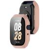 Integrated Toughened Film Screen Protector Skin Full Coverage Cover Antiscratch Shell Watch Housing Sleeve For Watch T2