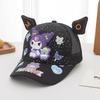 Kids Baseball Cap With Sun Protection And Breathable Mesh For Summer Wear
