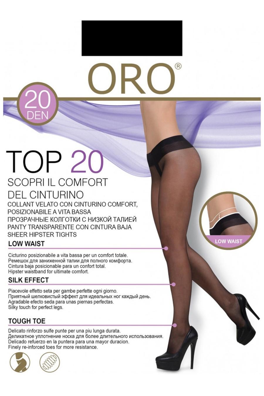 

Колготки, 20 den ORO (91026) 4(L) тілесний