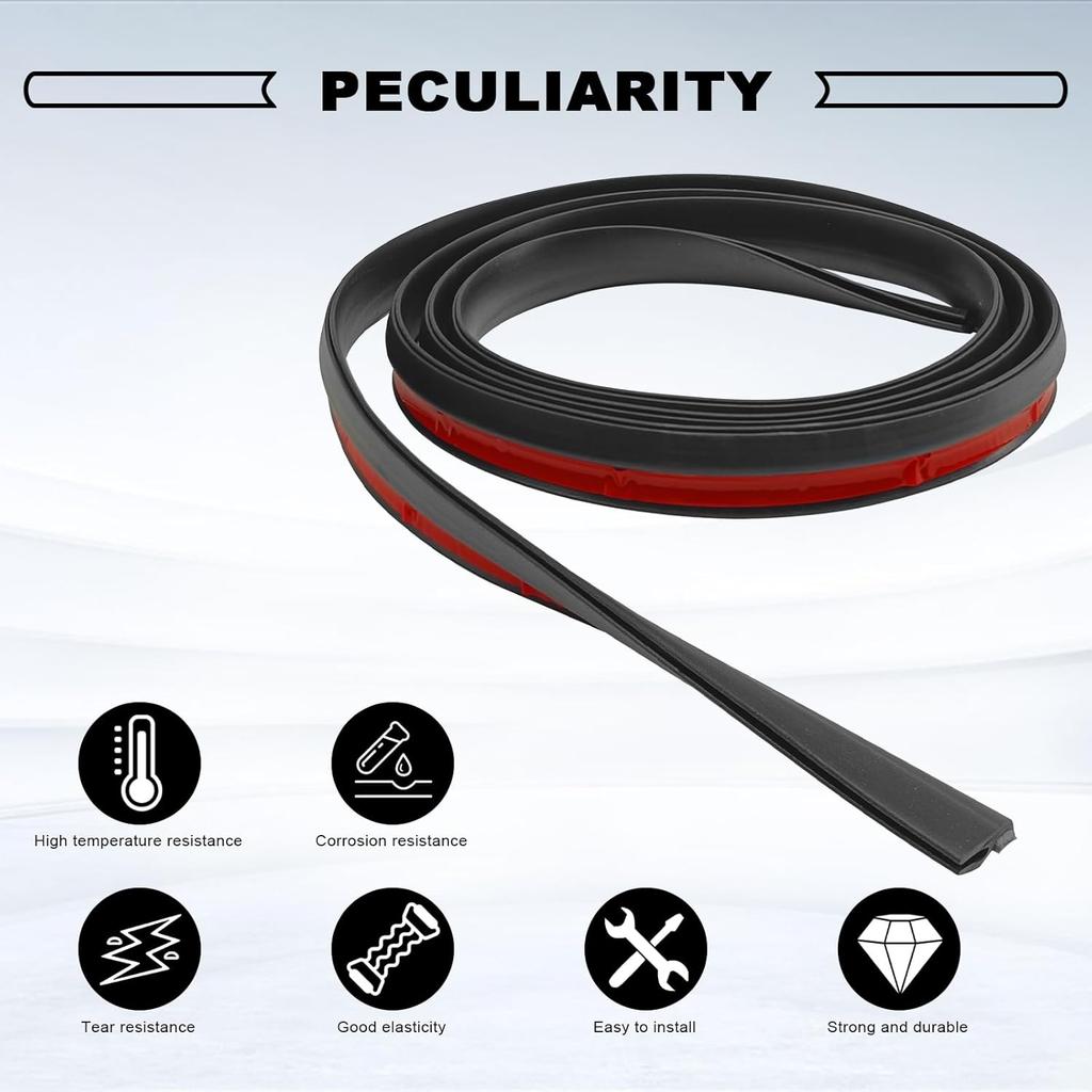 Windshield Rubber Seal Strip - 1.7M/ 5.6Ft Rubber Weather Stripping Window Seal Strirp Moulding Trim, Sunroof Seal For Car/Truck/SUV Front Rear
