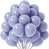 20-Pack 10-Inch Solid Color Balloons for Birthday, Wedding, or Event Decoration
