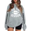 Unisex Lightweight Long Sleeve Crewneck Pullover Sweatshirt with Fashion Print