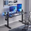 Electric Standing Desk Height Adjustable 120 X 60cm, Black