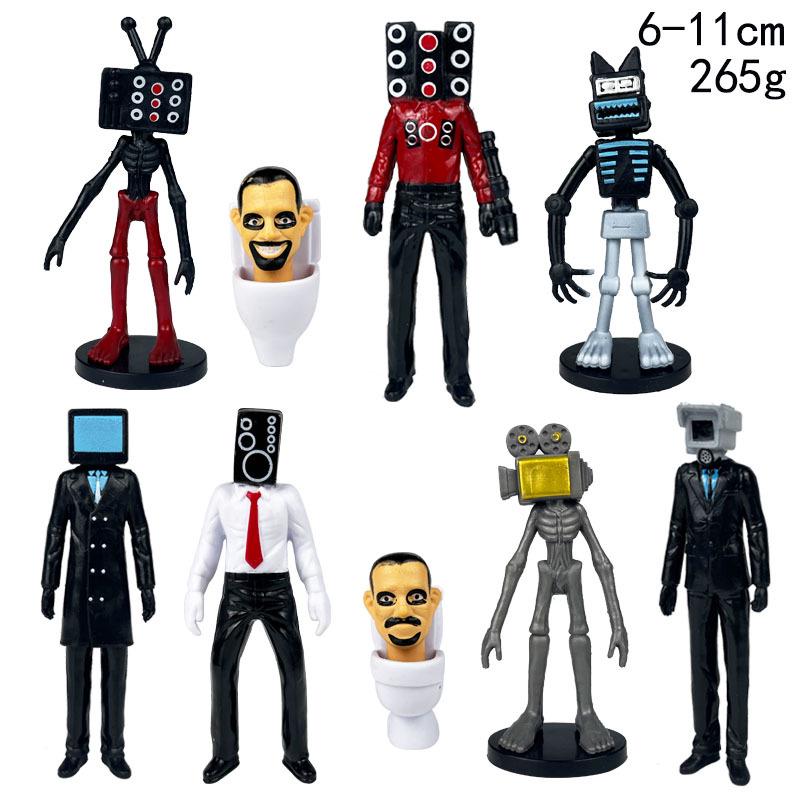 

«Трансграничный туалетный человек против человека-наблюдателя»: Аудио/ТВ/Игровая фигурка «Офис Титан»