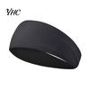 Solid Color Headband Men Sports Moisture Wicking Wide Workout Sport Quick Drying Running Cycling Sweatband Elastic