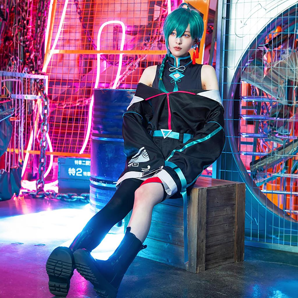 [Milky Time] Nijisanji Midori Sen Cosplay VTuber Halloween China Street (M)