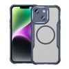 Carbon Fiber Texture MagSafe Translucent Phone Case
