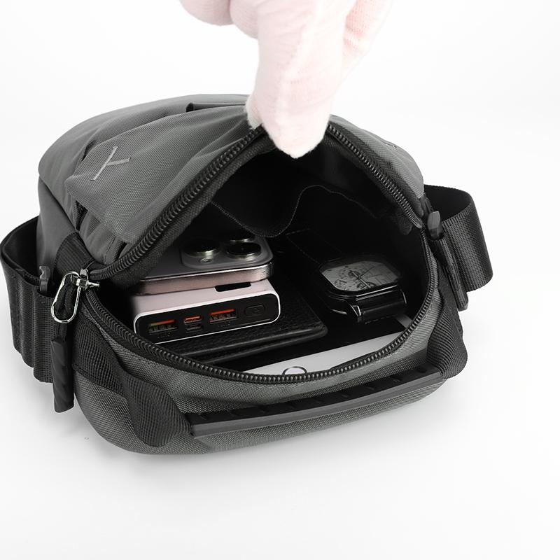 Fashion Men Small Shoulder Bags High Quality Mini Messenger Bag for Men Stylish Leisure Men's Shoulder Bags