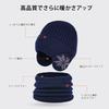 ZVCXOE Knit Beanie Winter Warmth with Ear Warm Stretchy Slimming Perfect for Fits Head Circumferences Gray 2-Piece Set, Flaps, Fleece-Lined,