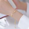 NEW Adjustable Tulip Bracelet, High-Quality Jewelry Upgraded Fashion Accessory Elegant Decorative Hand Chain for Daily Wear Wedding Season Gift