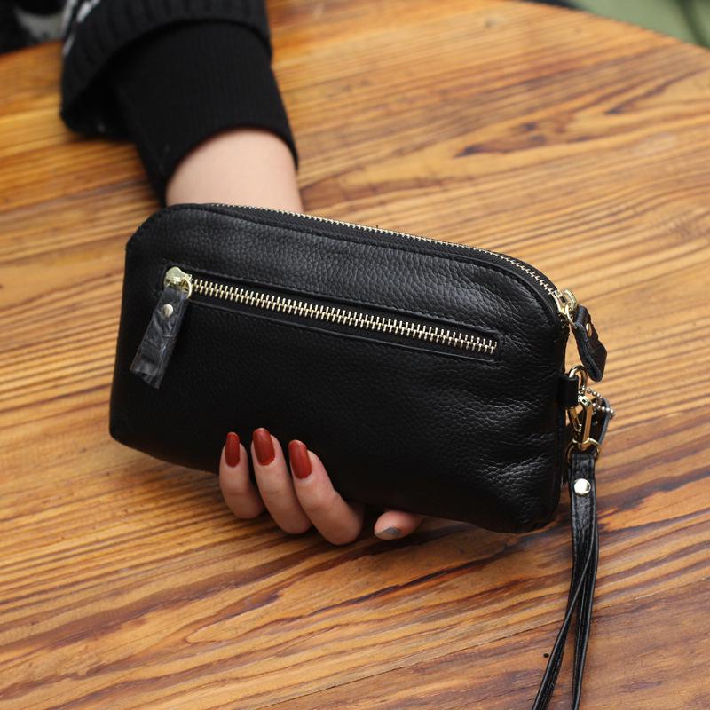 Women's Honeybee Shell-Shaped Long Clutch Wallet