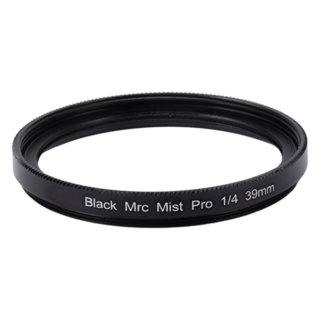 Black Soft Filter 1 4 Portrait Hazy Waterproof Oil Resistant Camera Lens Filter for Video Scenery 39MM