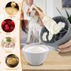 Pet Dog Slow Feeder Bucket Silicone Large Capacity Slow Feed Dog Bowls with Anti Skid Suction Cup for Medium to Large Dogs
