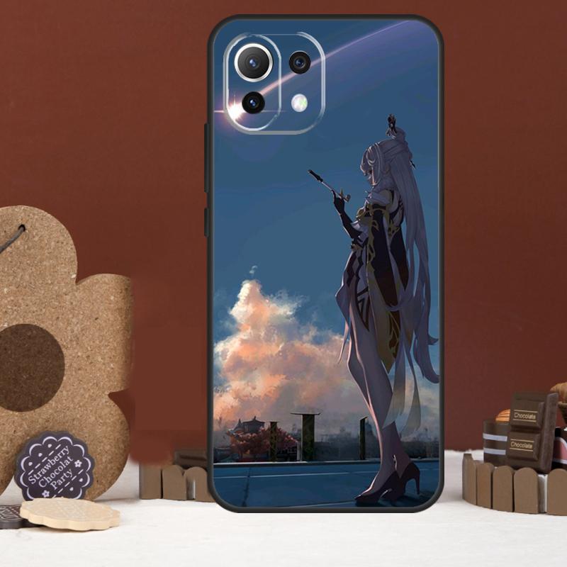 

Чехол Genshin Impact Нин Гуан для Xiaomi 15 Ultra 14 15T 13T 14T 17 Pro Max POCO F8 Ultra X7 X5 X6 F5 F6 F7 Pro Xiaomi 14 Ultra