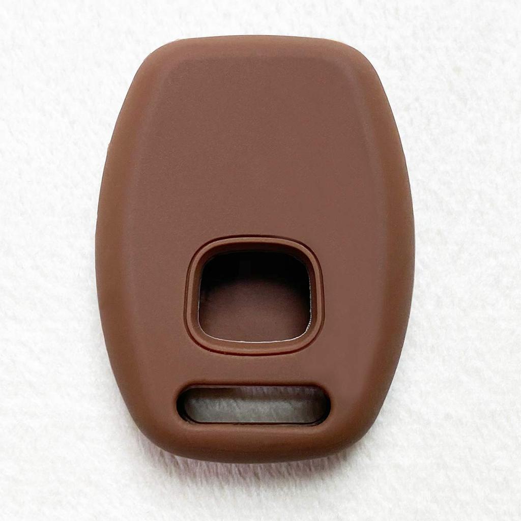 [IKT] (Honda Cars) Silicone Cover for Keyless Keys 2 Buttons Brown / Fit /