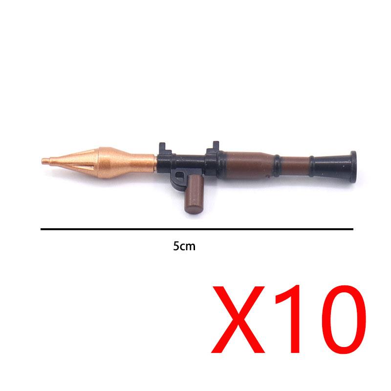 Military Building Blocks Solider Figures Weapons RPG Equipment Vest Equipment Accessories Bomb Disposal Suit Samurai Sword MOC
