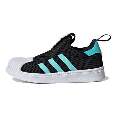 Superstar 360 C Core Black Flash Aqua Dětské tenisky Obuv-Bílá IF5920