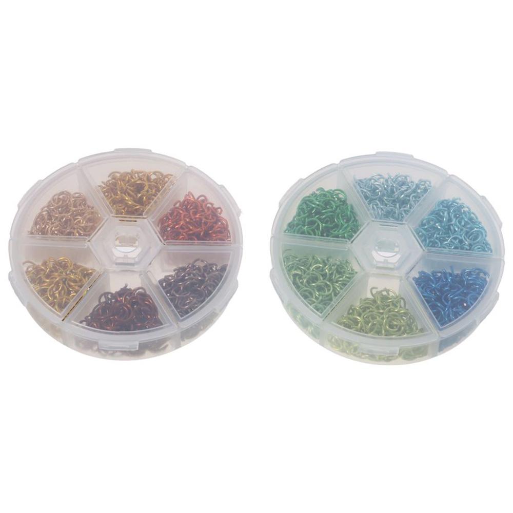 

multicolour O Ring Connectors stainless steel Connectors Metal Open Handmade Crafts Lovers